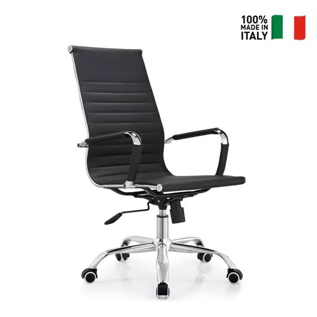 Silla oficina ergonómica sillón giratorio diseño regulable Miga A 2