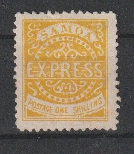 Samoa 1877 - One S.Jaune 1 Val. Neuf Mlh Yvert N° 4 MF98406