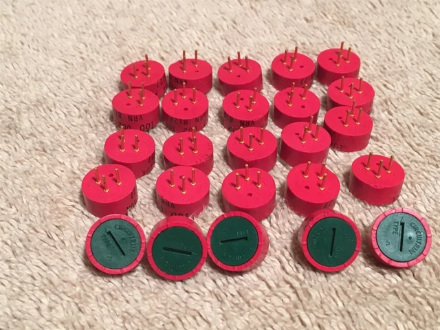 5x Potentiomètres Glissières B100K Ohm Linéaires Double Canal - Pour Mixage, Audio, DIY Électronique