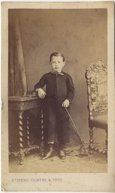 Photo Ancienne Enfants - Photographe Charles Chambon Bordeaux - 1900-1939