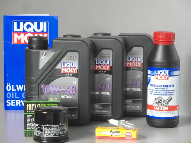 Yamaha YP Majesty 400 2004-2005 Service Kit: Oil, Air Filters, Belt, Spark Plug - Motul, Champion, Mitsuboshi - View #5