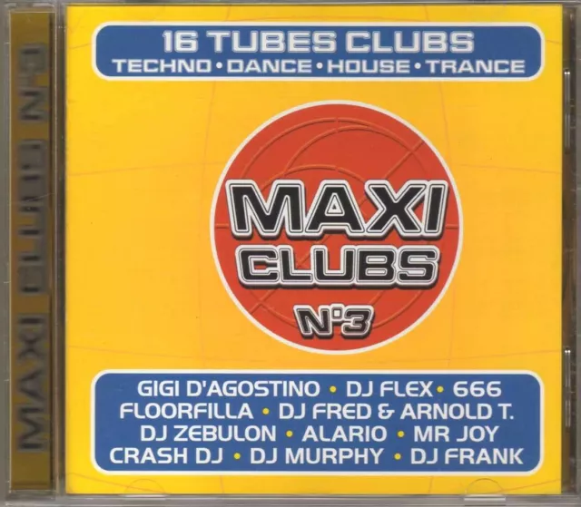 Compilation - Maxi Clubs N°3 - CD - 2000 - Dance Techno Airplay Records