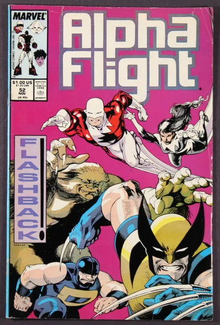 Alpha Flight Flashback #52 Marvel Comics November 1987