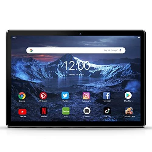 PRITOM 10'' Tablet Android 10 Phone Tablet with SIM Slot 32GB Quad Core IPS T...