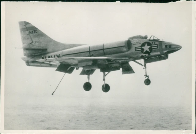 Aircraft: Military: American Navy's A4D-1 "Sky... - Vintage Photograph 1052380