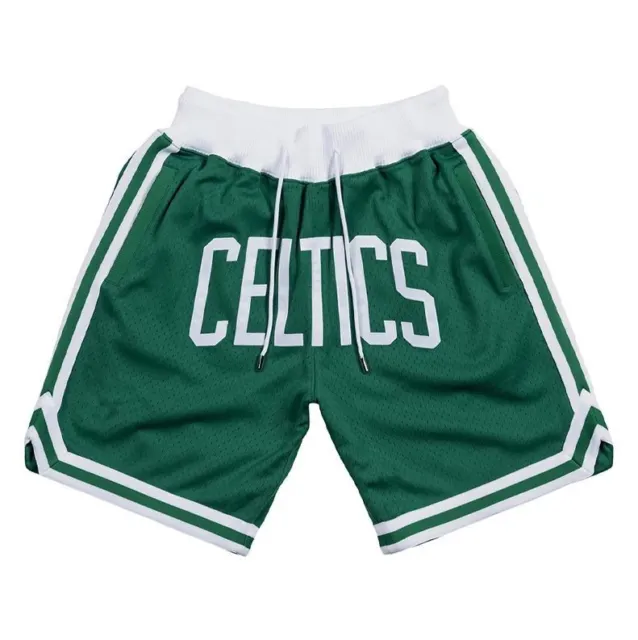 Premium Classic Retro Boston Celtics Basketball Shorts Street Wear Hypebeast