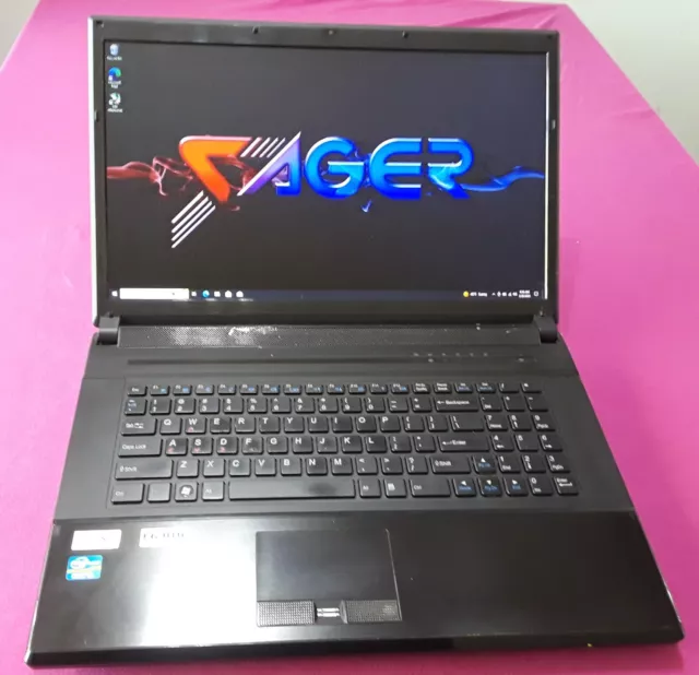 Sager Clevo laptop P170HM I7-2760qm 2.4-3.5Ghz 16GB 256GB SSD AMD 7970M W10 Sager Clevo laptop P170HM I7-2760qm 2.4-3.5Ghz 16GB 256GB SSD AMD 7970M W10