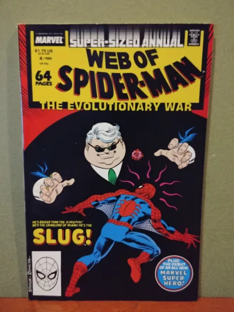 Web Of Spider-Man Annual #4 [Direct Edition] (1988)  Marvel  7.0
