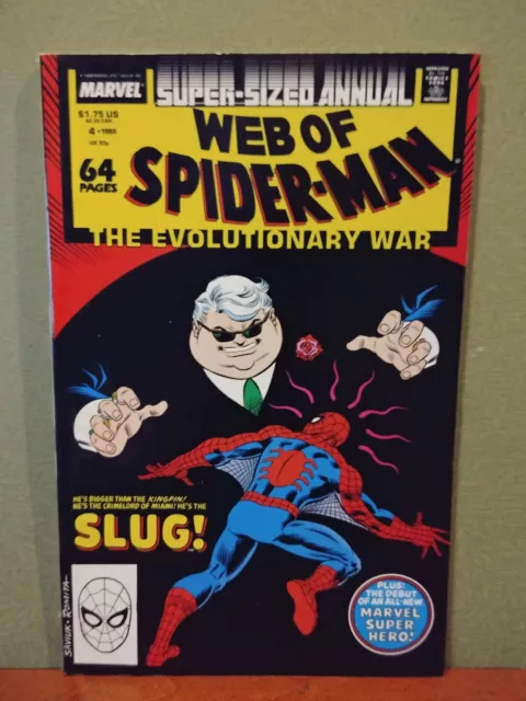 Web Of Spider-Man Annual #4 [Direct Edition] (1988)  Marvel  7.0