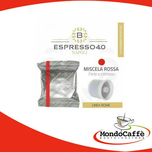 160 Capsules Café Compatible Illy Iperespresso Espresso miscela rossa Barbare