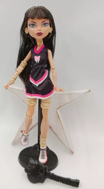 Doll Monster High Cleo de Nile Ghoul Spirit Fearleading Go Monster High Team