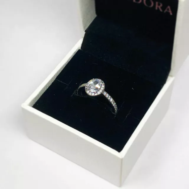 PANDORA VINTAGE ELEGANCE Silver Ring 191017CZ 22.90 PicClick UK