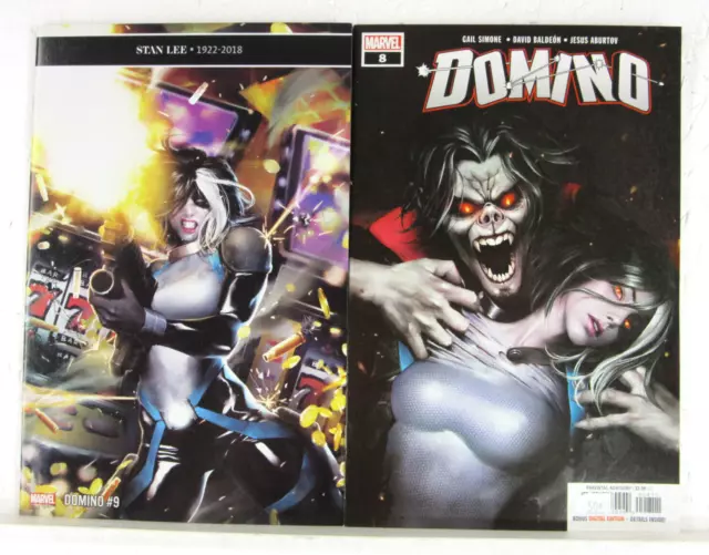 DOMINO #8-9 * Marvel Comics Lot * 2018 - Morbius