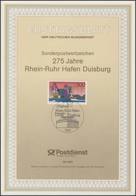 ETB 36/1991 - Hafen Duisburg