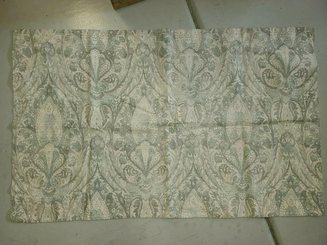 Restoration Hardware "Italian 19th Century Medallion" Linen King Sham
