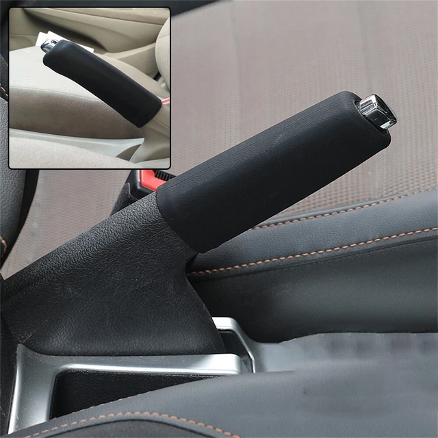 Anti-dérapant Housse Voiture Frein à Main Outils Noir Tout Neuf Housse Parking