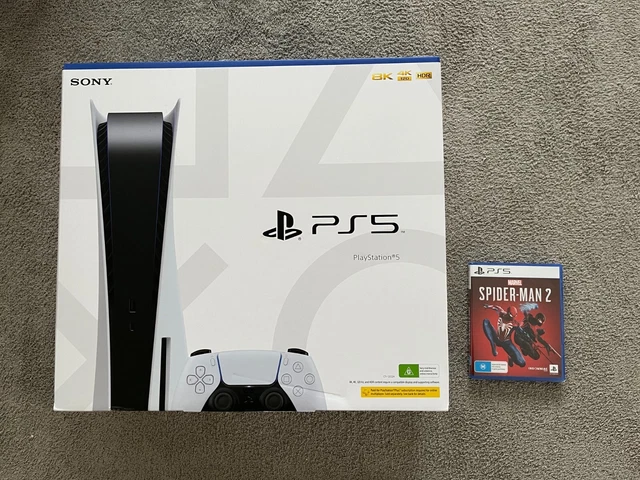 PlayStation 5 PS5 Disc Console + Spiderman 2 *BRAND NEW*