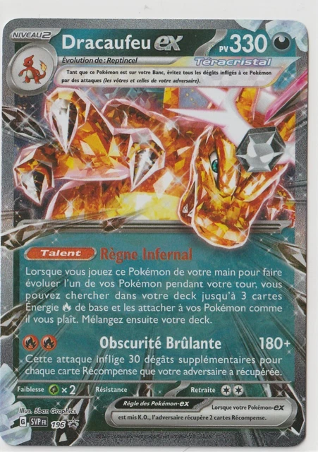 Figurine Pokémon Dracaufeu EX - Coffret 2024 - Neuf - Collection