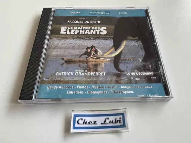 Le Maitre Des Éléphants - Dossier De Presse Press Kit (Musiques…) - Promo - CD