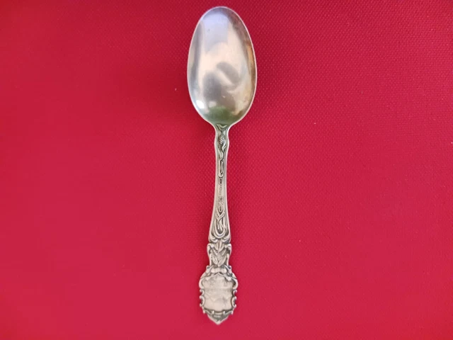 State Of Ohio Sterling Silver Souvenir Spoon, By Manchester Silver Co.