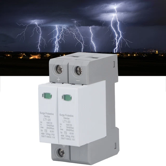 Dispositif Parafoudre De Tension Parafoudre Photovoltaïque 2P 1000V 10KA