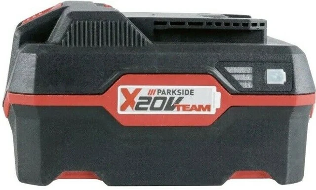 batterie Lithium-ions 20 V grande capacité 4 Ah Parkside série XTEAM ordre