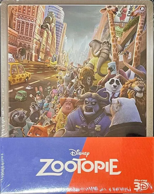 Walt Disney Blu-Ray "Zootopie" (Steelbook Edition limitée)