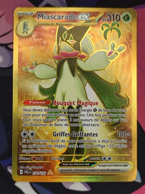 Miascarade ex 256/193 Évolutions à Paldea carte Pokemon Miascarade ex 256/193 Évolutions à Paldea carte Pokemon