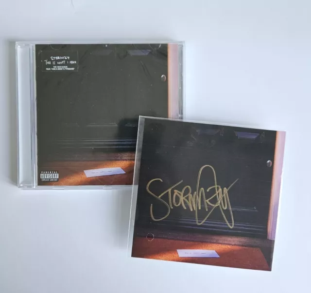 Stormzy Signed This Is What I Mean CD + Signed Album Art Card