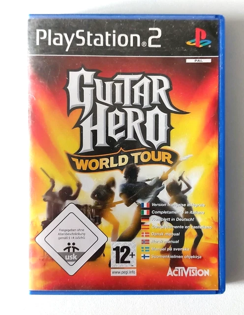 Jeu Wii Guitar Hero World Tour - Version Française Avec Notice - Bon état - Envoi Rapide