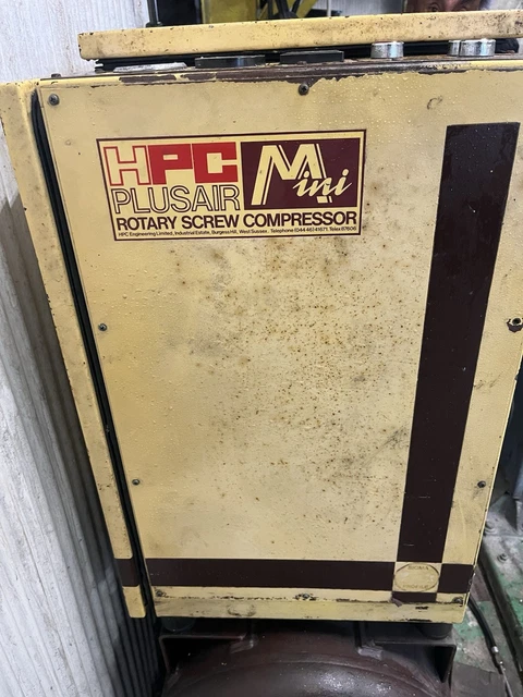 HPC PLUSAIR MINI Rotary Screw Compressor 3 Phase 3 Phase £1,026.70 ...