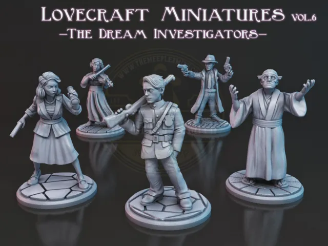 Lovecraft Miniatures Vol.6 "The Dream Investigators"