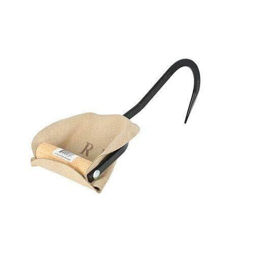 Red Rooster Hay Hook with Leather Guard 12" Flat Steel 2 Pack