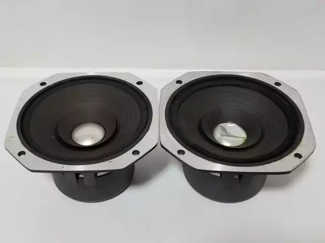 FOSTEX F220A 22cm full range speaker unit pair rare USED Japan