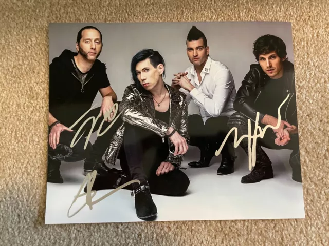 Marianas Trench Josh Ramsay X3 Signed Autographed 8X10 Music Pop Photo