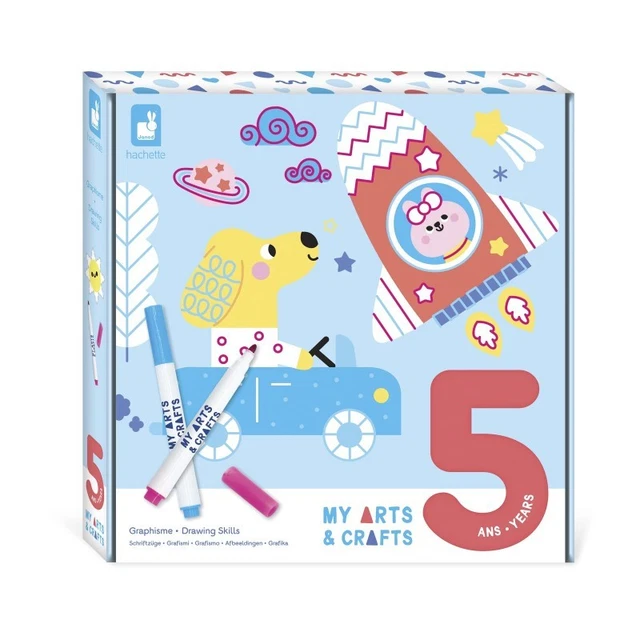 Stickers Animaux Repositionnables Janod - Dès 2 Ans, 30 Stickers Et 2 Décors Ferme/forêt