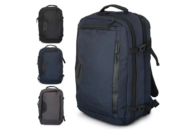 Zaino Cabina 45x36x20cm Per EasyJet - Bagaglio A Mano, Grigio Scuro, Con Porta PC - Foto 7