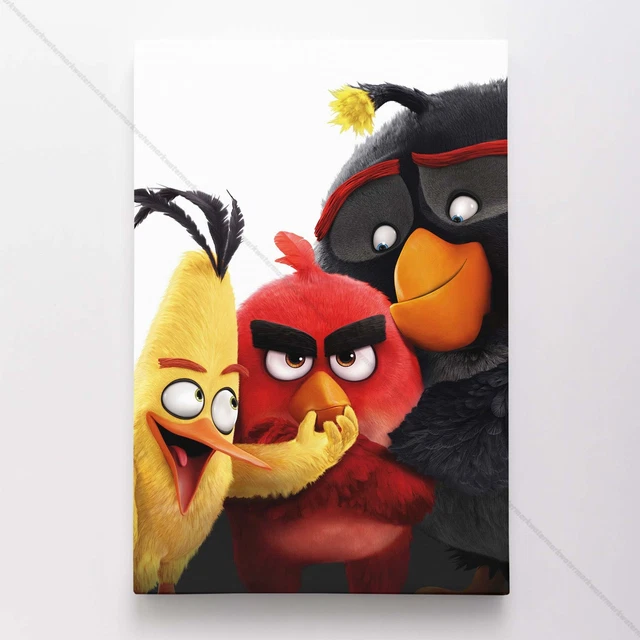 The Angry Birds Movie Poster Canvas Movie Print #1143
