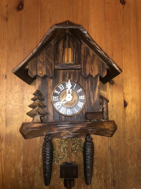 Black Forest Schneider Cuckoo Clock-1984-Fully Rebuilt-Excellent