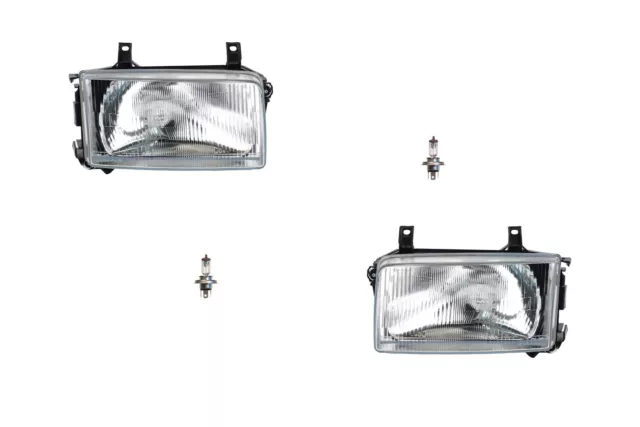 Scheinwerfer Set Halogen passend für VW Transporter T4 90-03 mit H4 links rechts