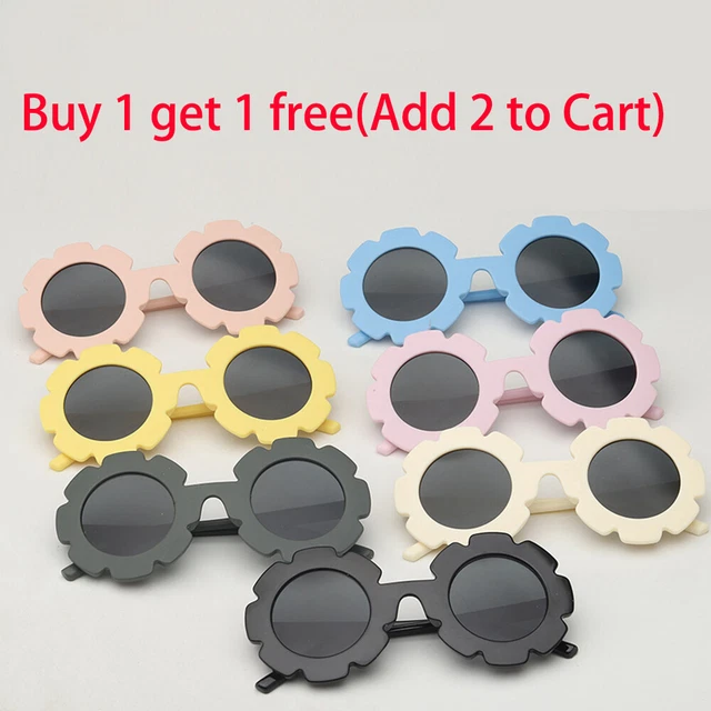 Flowers Lovely Children Sunglasses Boy Girl Sun Shades UV Cute Sunglasses K