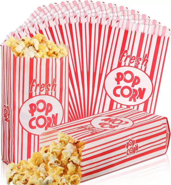 300 Pcs Paper Popcorn Bags Bulk 1Oz Popcorn Bags Individual Servings