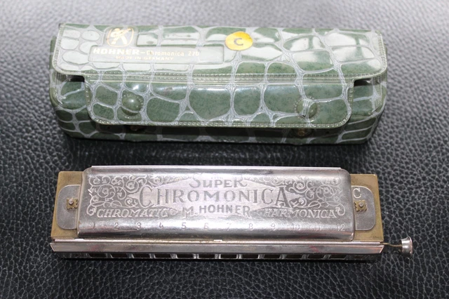 Harmonica vintage Hohner Chromonica 270 clé C