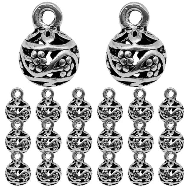 20 Pcs DIY-Anhänger Hängende Ornamente Ohrring Alte Glocken Jahrgang
