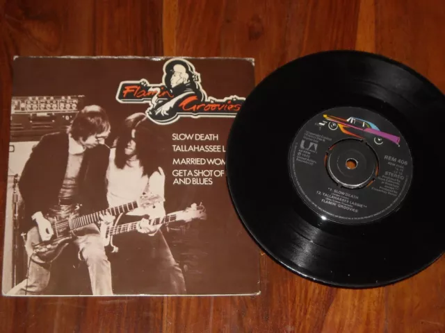 Flamin' Groovies vinyl 7" single United Artists REM406 1976 Clean Test Play VG+