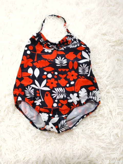 Toddler Girl's osh kosh Bathing Swim Suit 24 Month's floral