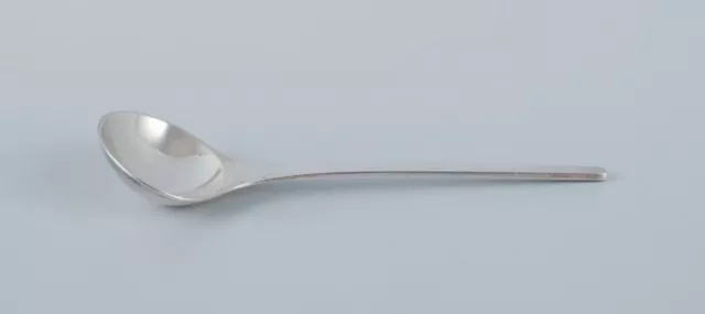 Georg Jensen, Caravel, serving spoon in sterling silver. 3