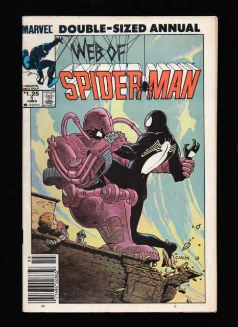 Web of Spider-Man Annual #1 (1985) Marvel Comics