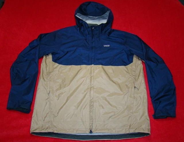 Patagonia h2no Mens Size XL Torrentshell Windbreaker Waterproof Rain Jacket