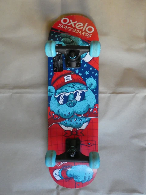 Skateboard red racer play1 pour enfant - Oxelo-Décathlon